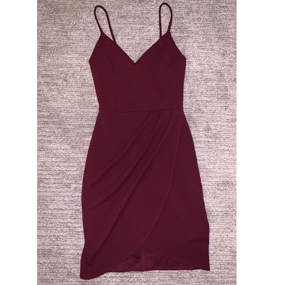 Red Mini Bodycon Dress